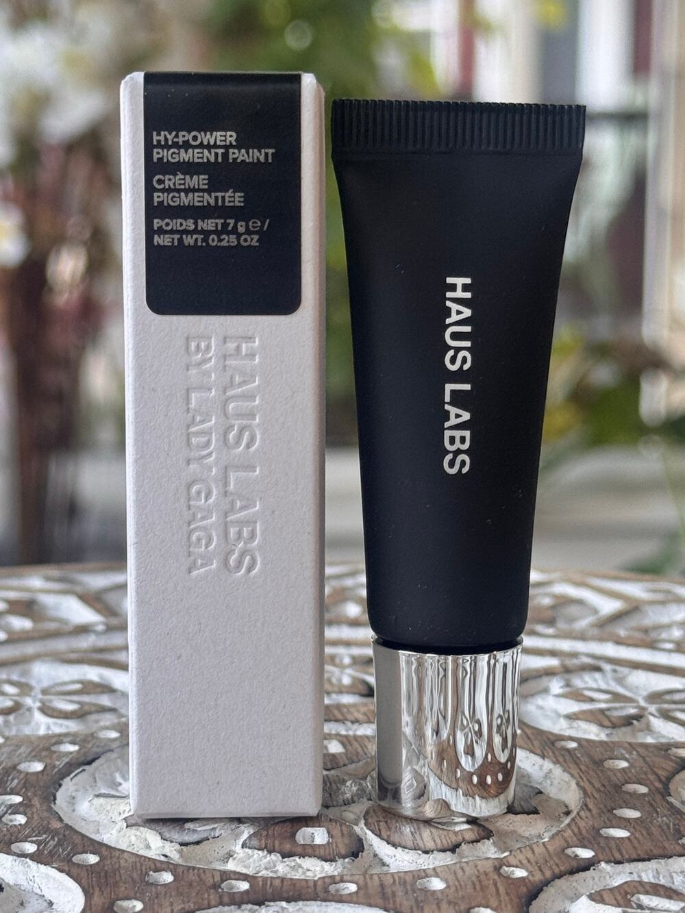 Haus Labs by Lady Gaga Hy-Power Pigment Paint Black Onyx Matte 0.25 oz